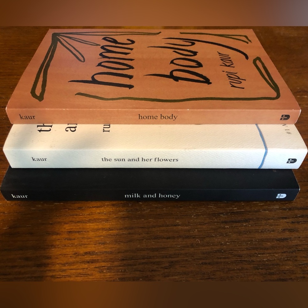 Milk and Honey poetry book bundle